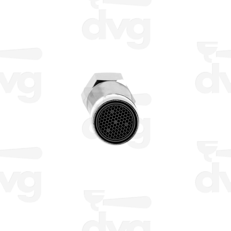 FRANGIACQUA CROMATO 1/8F COMPLETO DI DADO CONICO CROMATO E SFERA LUNGA 